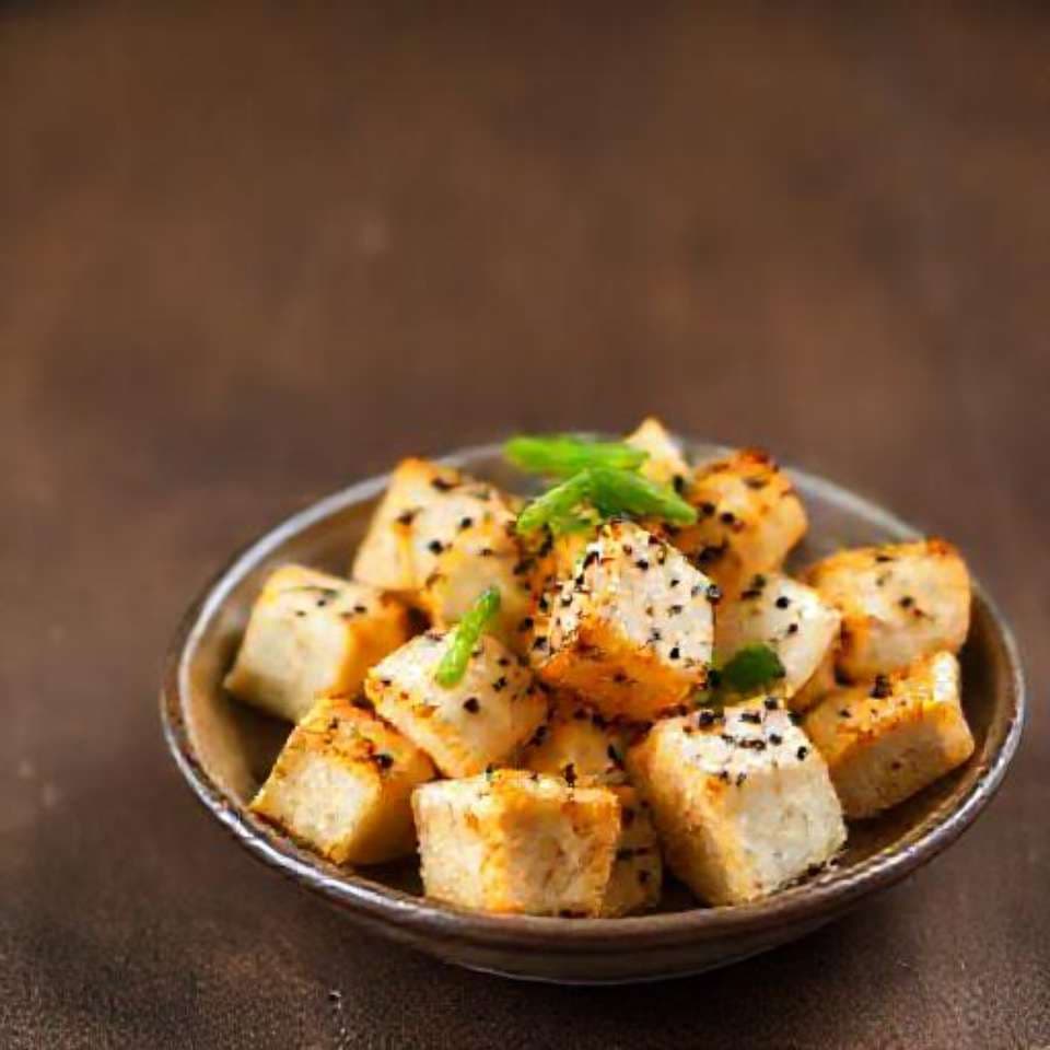 Simple Salt and Pepper Tofu