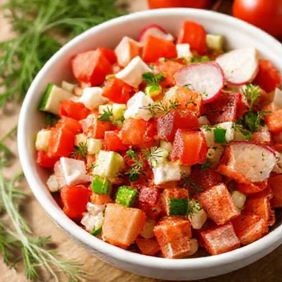 Классический овощной салат