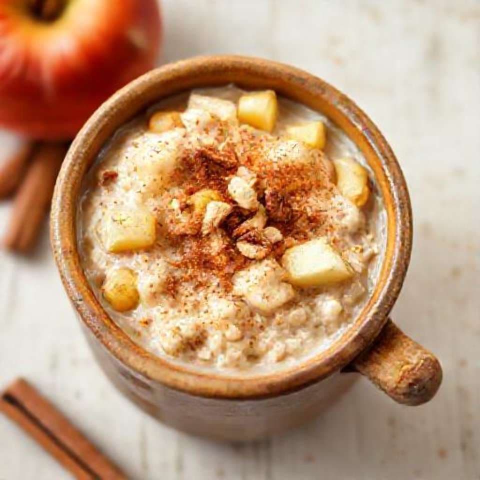 Apple Cinnamon Overnight Oats