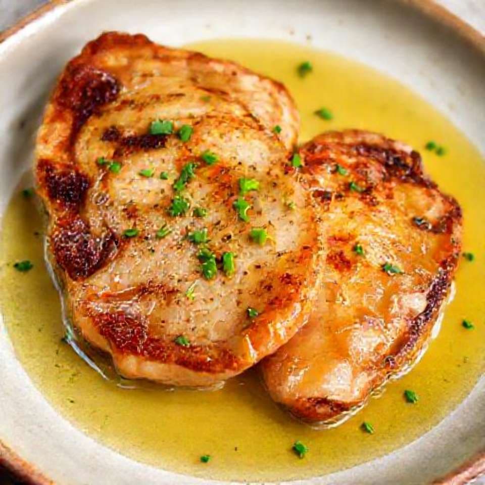 Quick Garlic Herb Pork Chops