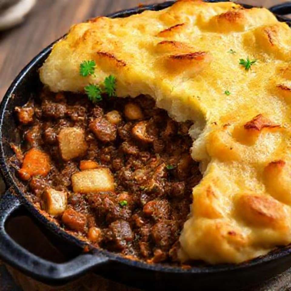 Irish Shepherd's Pie with Root Vegetables