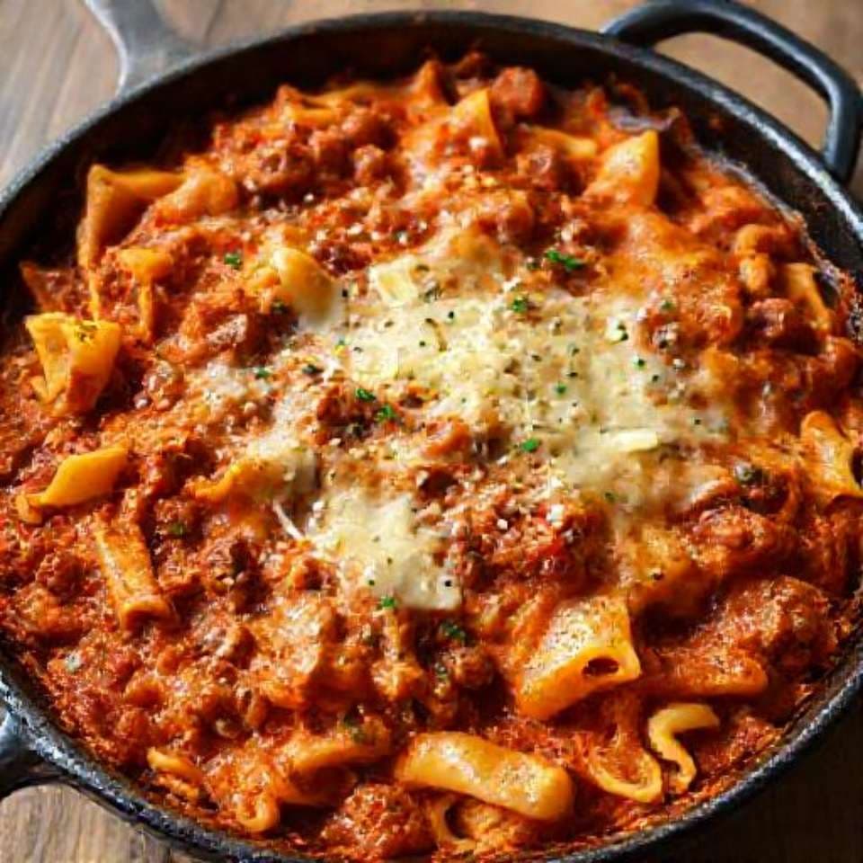 Quick Skillet Lasagna