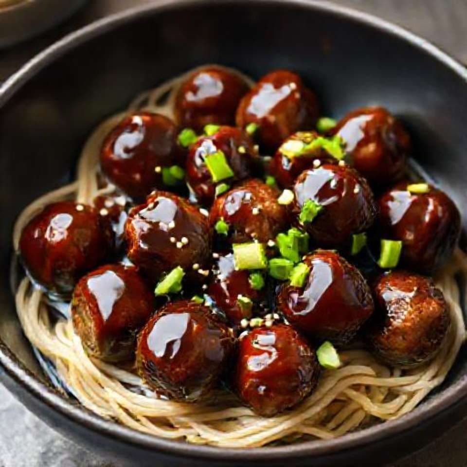 Quick & Easy Teriyaki Meatballs
