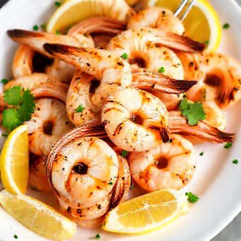 Classic Grilled Shrimp Skewers
