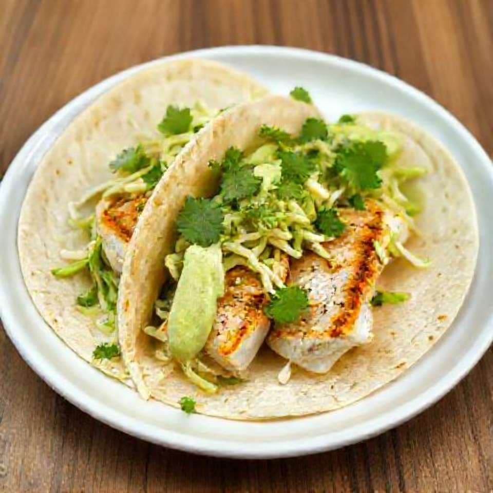 Quick Pan-Seared Fish Tacos