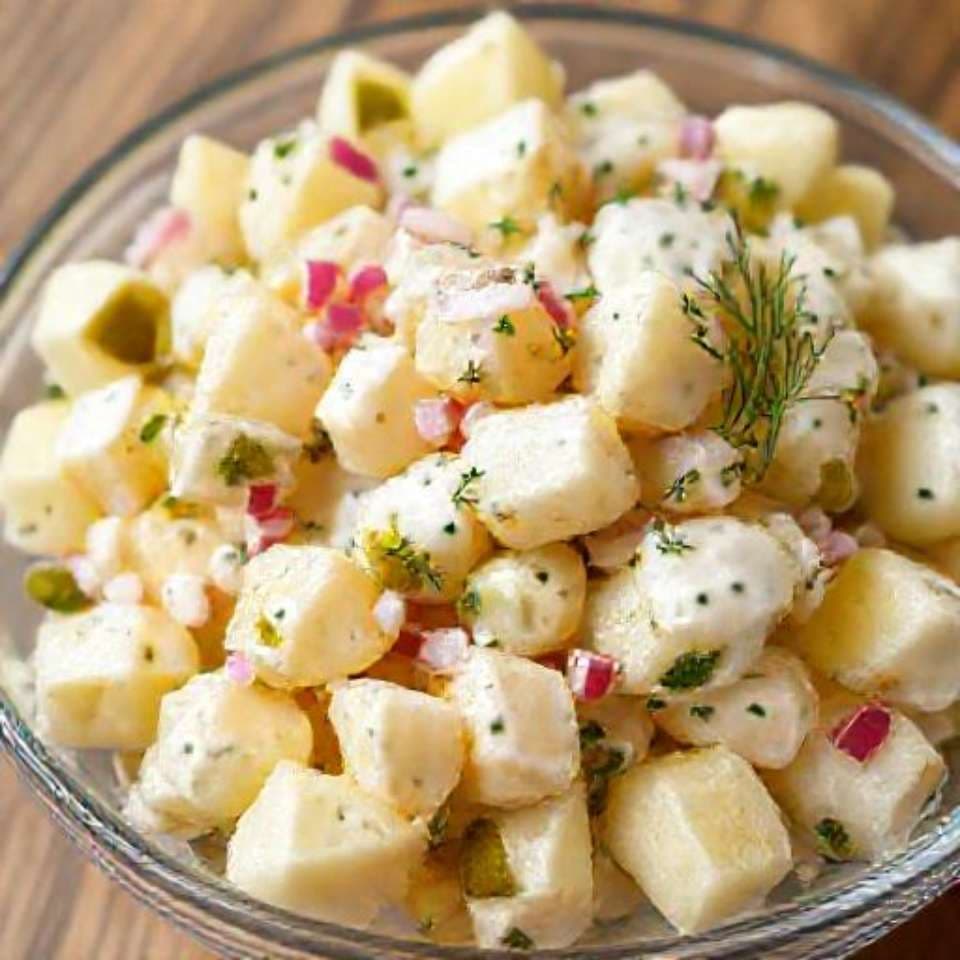 Quick & Easy No-Cook Potato Salad