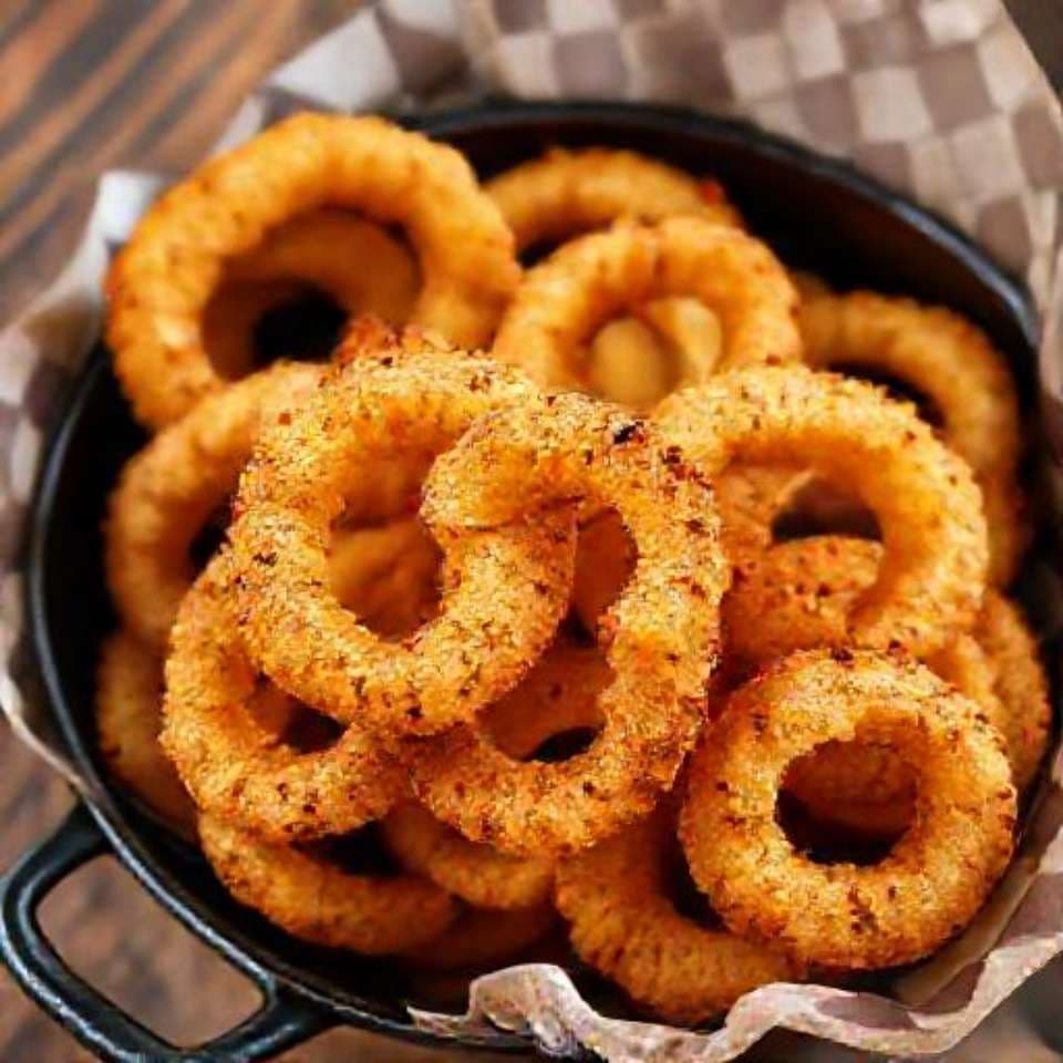Spicy Cajun Onion Rings