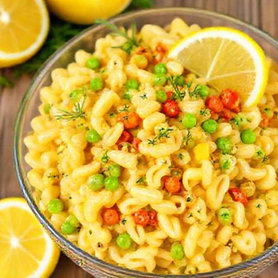 Quick & Easy Lemony Macaroni Salad