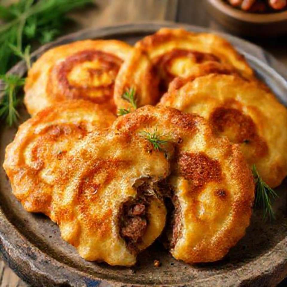 Картофельные зразы с фаршем