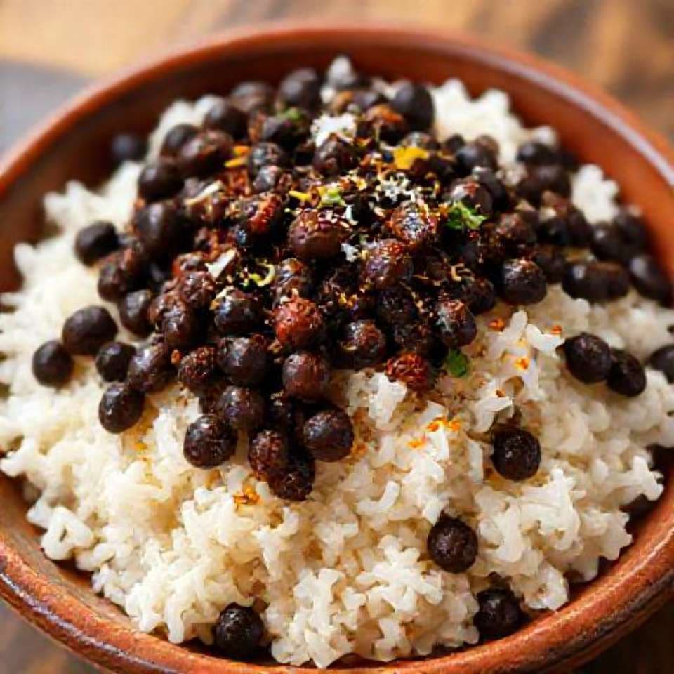 Spicy Black Bean and Rice Bowl