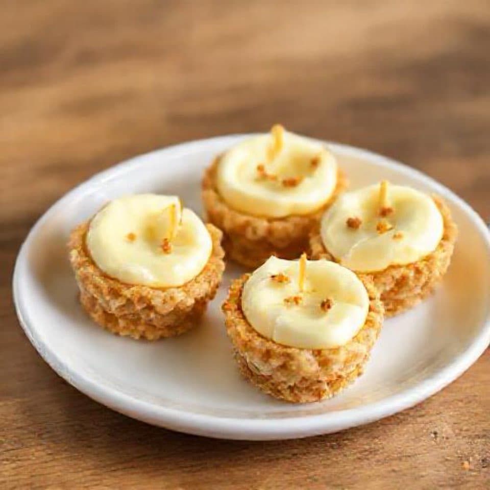 Greek Yogurt and Egg 'Cheesecake' Bites