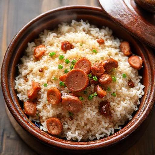 簡化版臘味煲仔飯