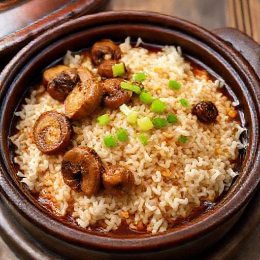 香菇臘味煲仔飯