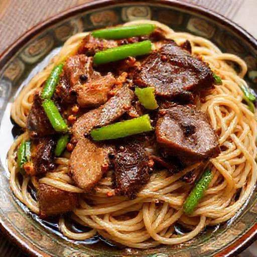 经典豉椒排骨炒河