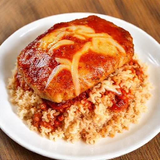 經典焗豬扒飯