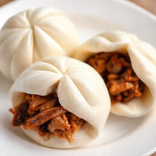 快手简易叉烧包
