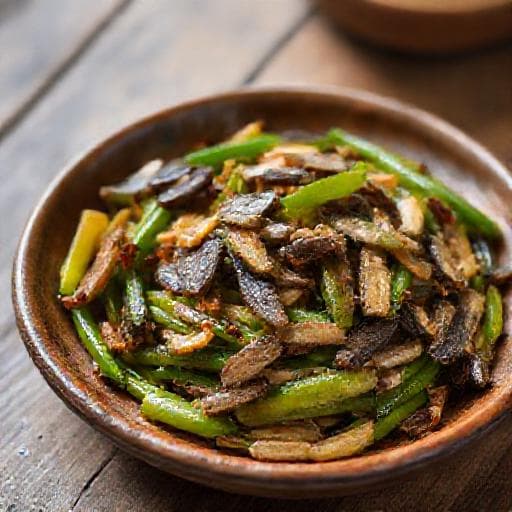 快手小魚乾炒糯米椒