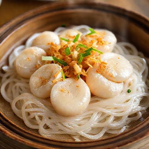 蒜蓉粉丝蒸扇贝
