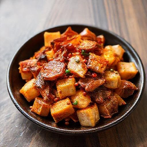 香辣小鱼豆干