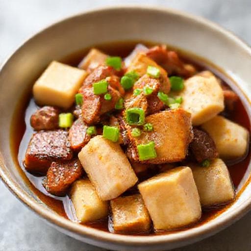 简易版豆腐火腩