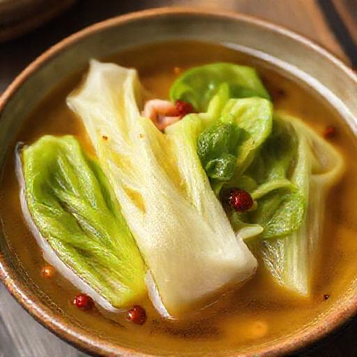 上汤浸娃娃菜