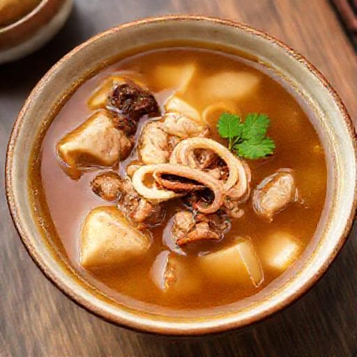 經典蓮藕章魚豬骨湯