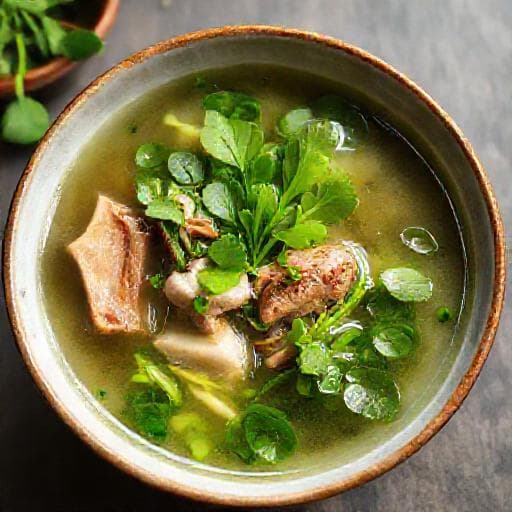 簡易西洋菜陳腎湯