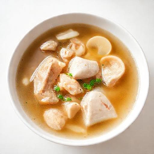 簡易花膠雞湯
