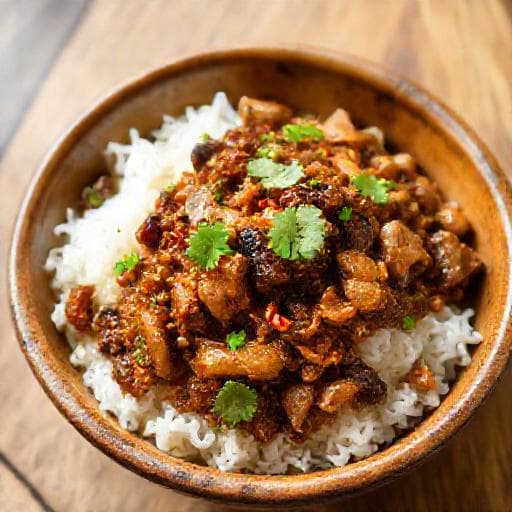 改良版澳門免治配飯