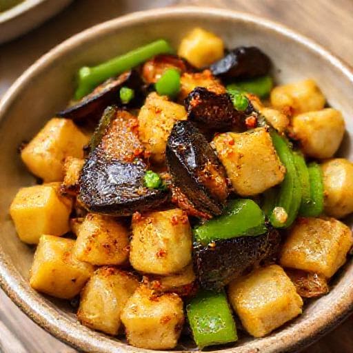 简易版地三鲜
