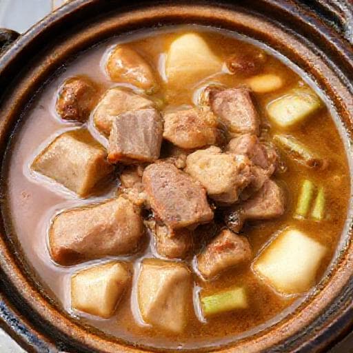 腌笃鲜砂锅煲