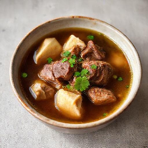 家常简易羊肉泡馍