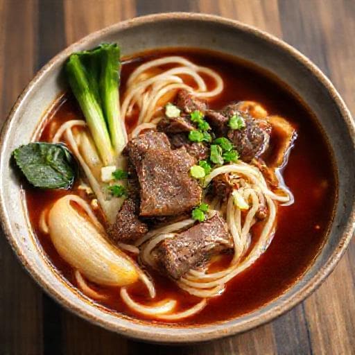 快速紅燒牛肉麵