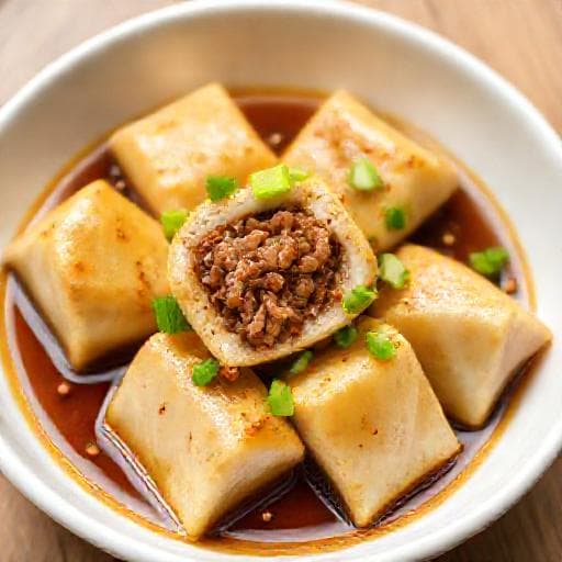 简易版客家酿豆腐