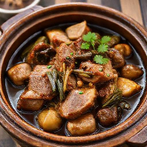 客家梅菜扣肉盆菜