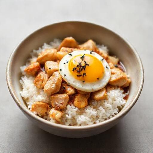 简易速成亲子丼