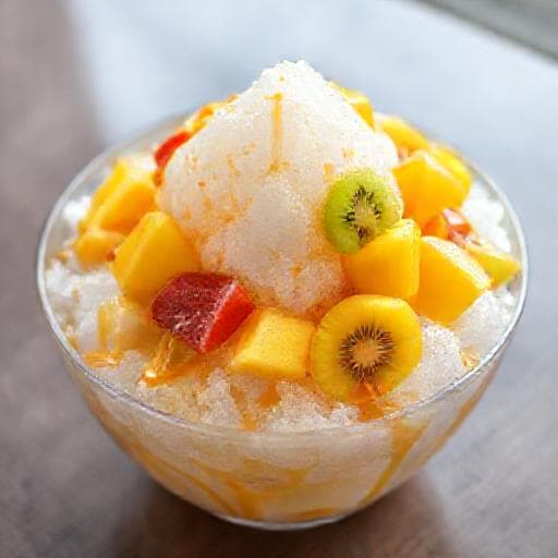 水果愛玉冰