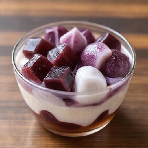 仙草芋圓豆花