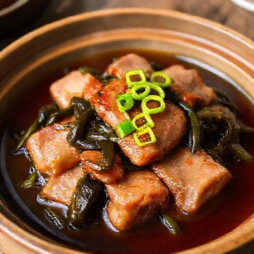 经典梅干扣肉