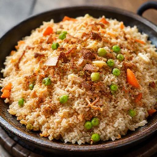 客家鹹豬肉炒飯