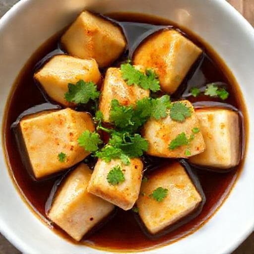 快手酱烧豆腐