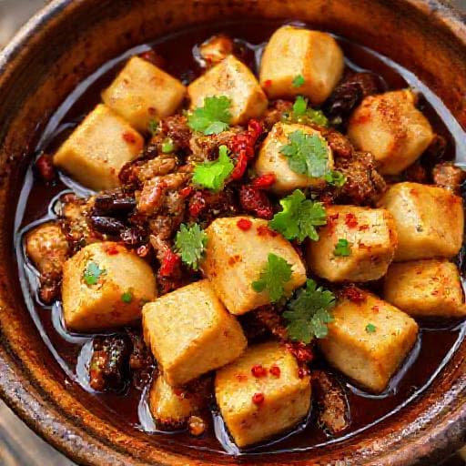 川味红烧豆腐