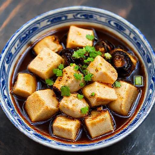 豆豉鮮蚵燴豆腐