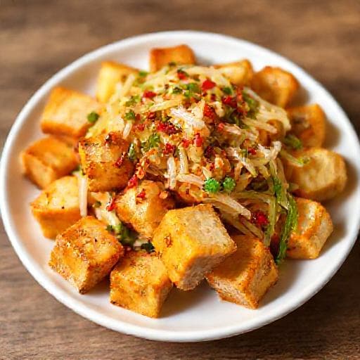 简易泡菜臭豆腐
