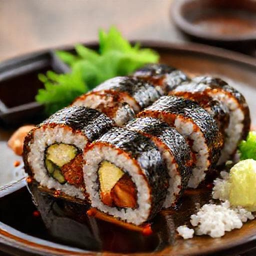 創意蒲燒鰻魚壽司捲