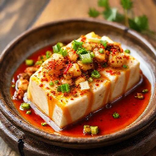 川味皮蛋豆腐
