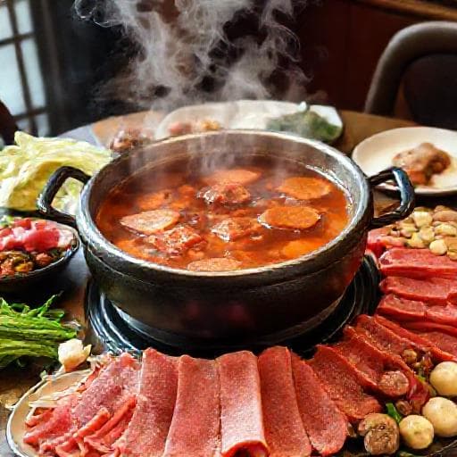 潮汕风味沙茶牛肉锅