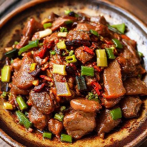 川味蔥爆牛肉