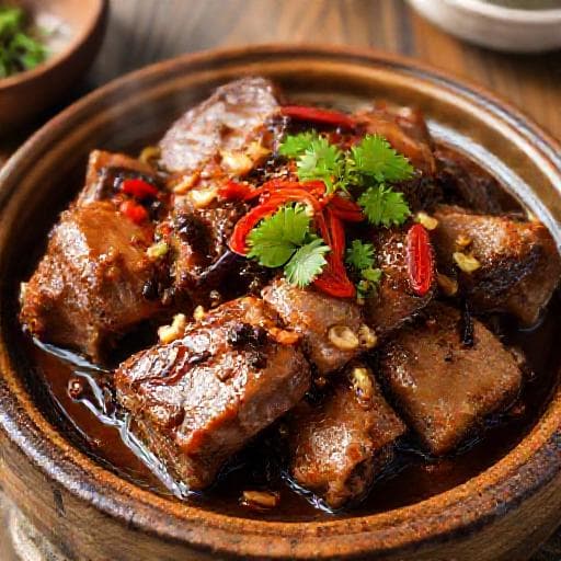 豆豉蒜蓉蒸排骨