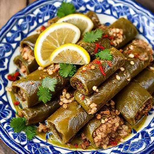 Baharatlı Etli Yaprak Sarma (Yöresel Dokunuş)